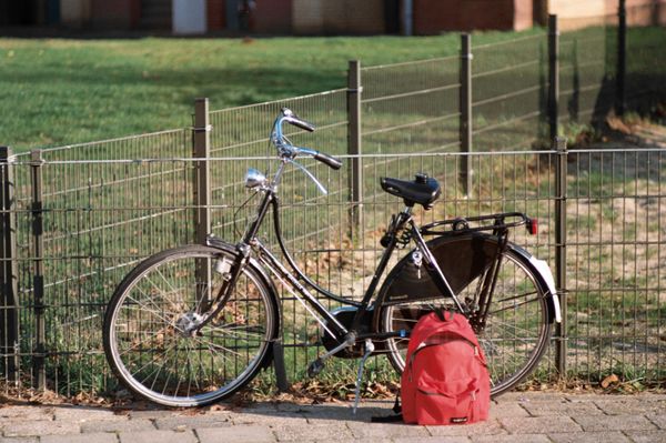 Fiets en rugzak